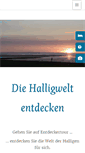 Mobile Screenshot of halligen.de